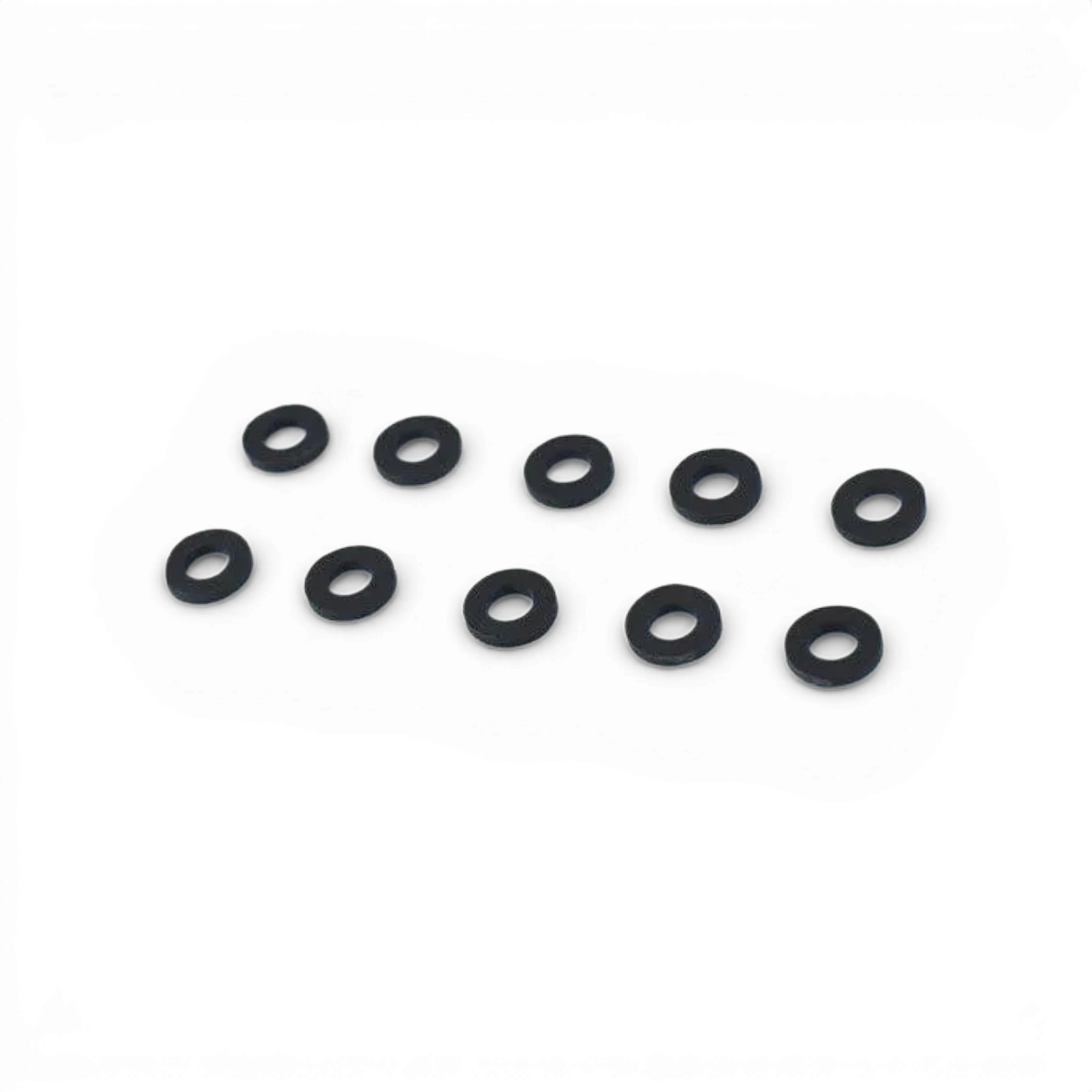 Cales en plastique 3x6x1 cm de la marque Team Reve D, lot de 10 pièces, pièce détachée pour réparation ou montage.