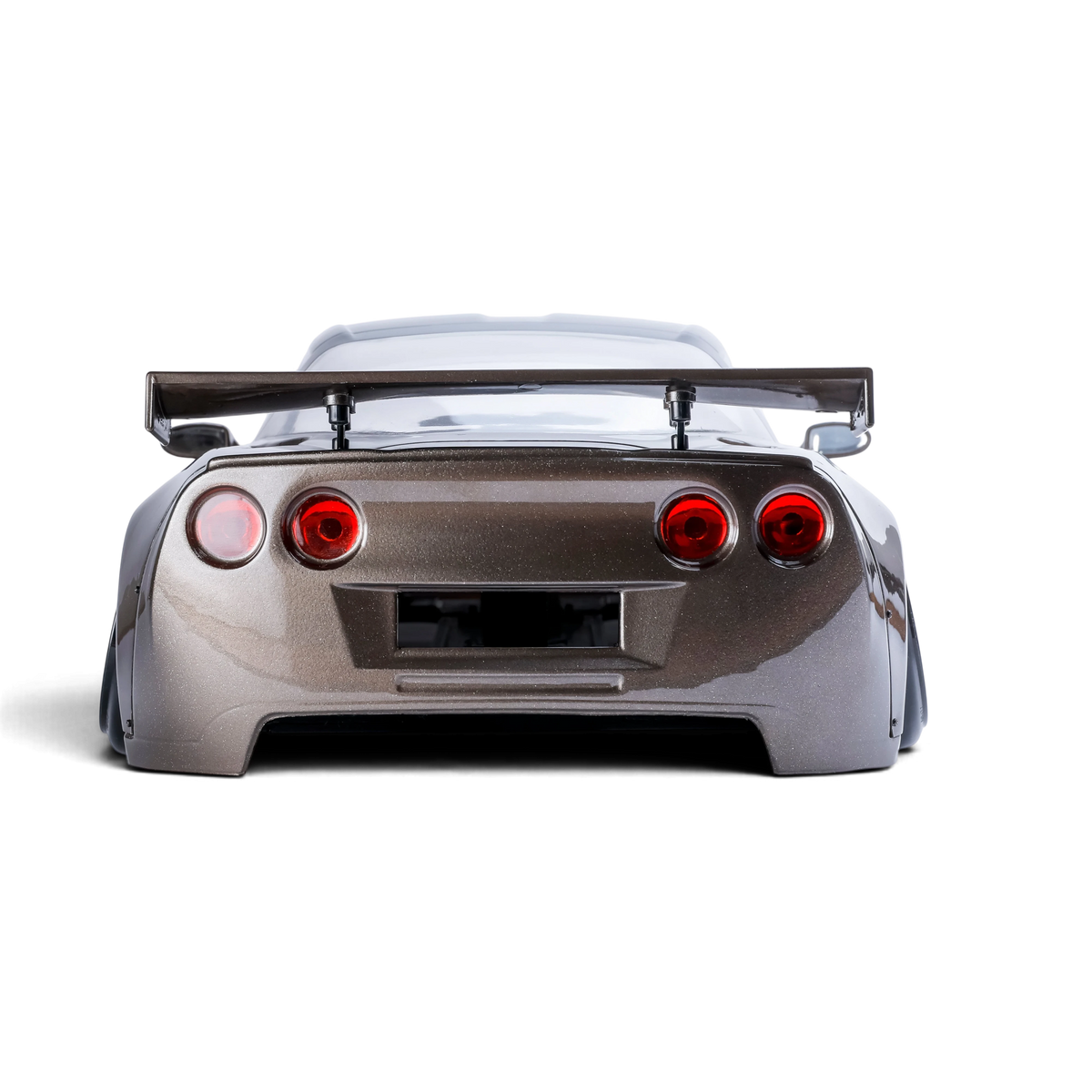 Carrosserie Corvette GT2 en plastique de Team Reve D, vue de face avec détails du design et logo.