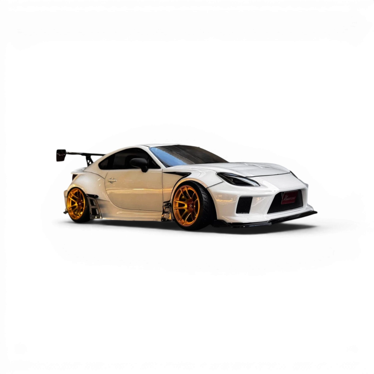 Carrosserie Toyota GR86 Naoki Nakamura Street Ver pour voiture RC, design Addiction RC Design, visible détails de la carrosserie.