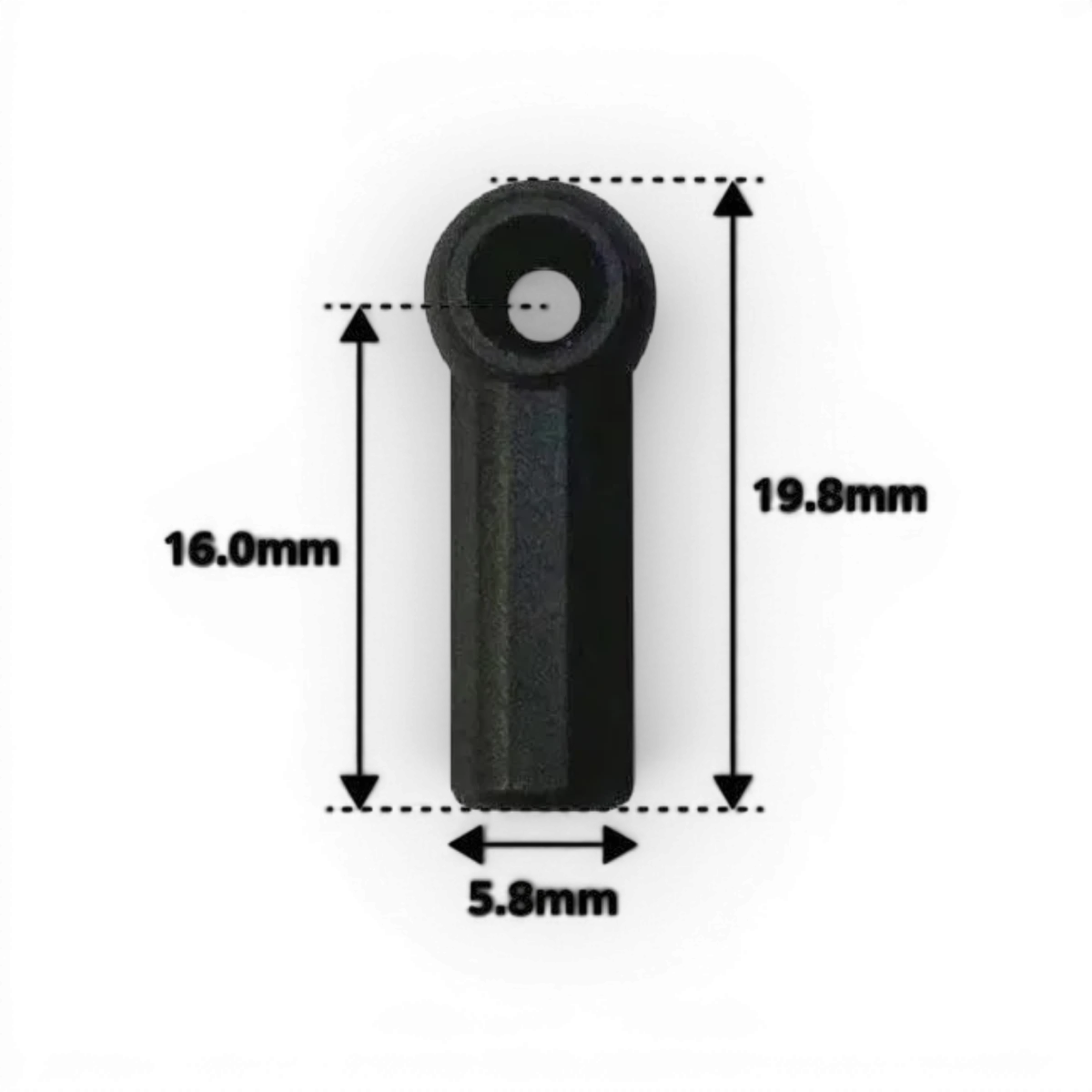 Chapes "M" en résine de 4,3 mm de la marque Topline, pièce détachée pour réparation ou montage.