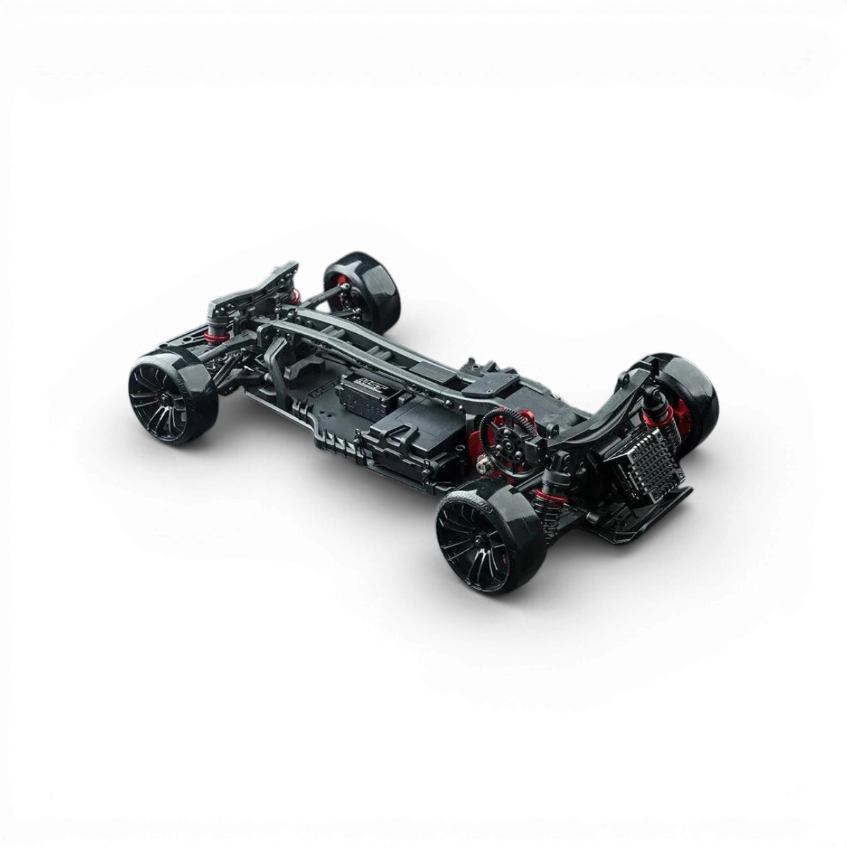 Châssis RC Drift Max Speed Technology RMX 2.5 Classic avec E30RB, cadre robuste pour voiture télécommandée.