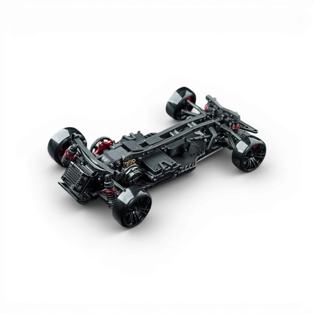 Châssis RC Drift Max Speed Technology RMX 2.5 Classic avec E30RB, plateforme robuste pour voitures radiocommandées.