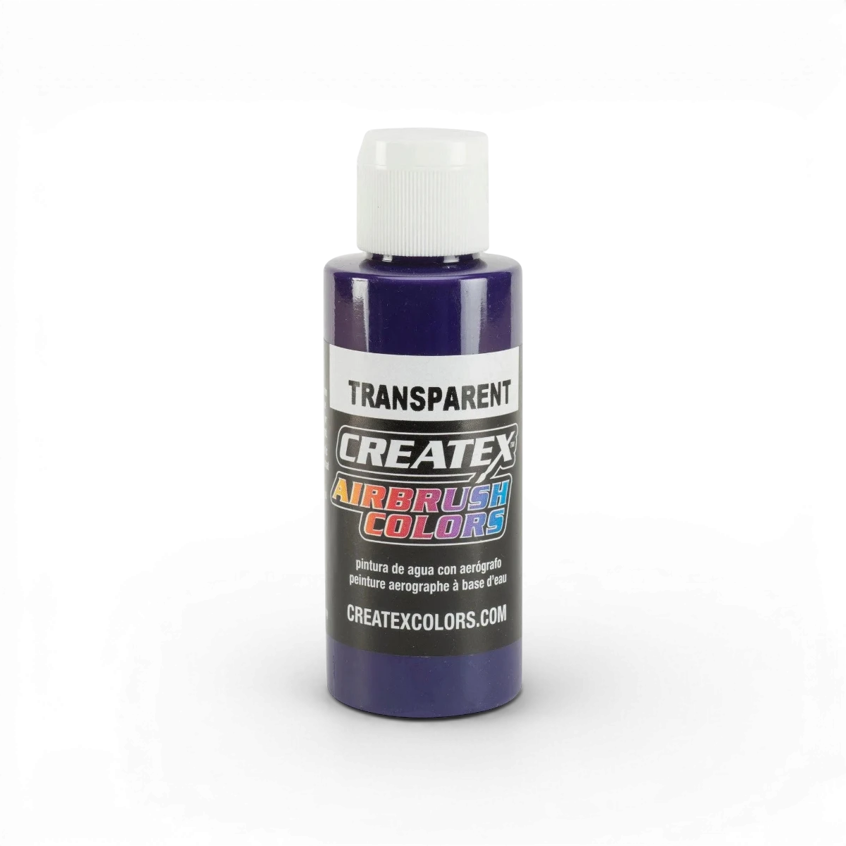 Peinture transparente Createx Colors Classic Rouge et Violet, vernis brillant pour effets artistiques.