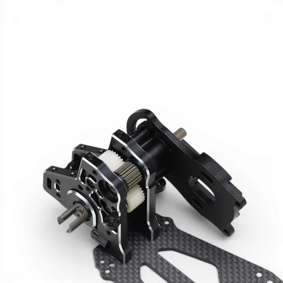 Pièces détachées Conversion 4 pignons MD 1.0 pour voiture RC Team Yokomo, composants précis et durables pour modélisme.