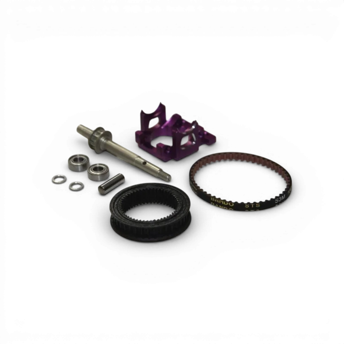 Courroie de conversion pour aspirateur Shark, marque RhinoRacing, compatible avec modèles RR 825R, image montrant la courroie.