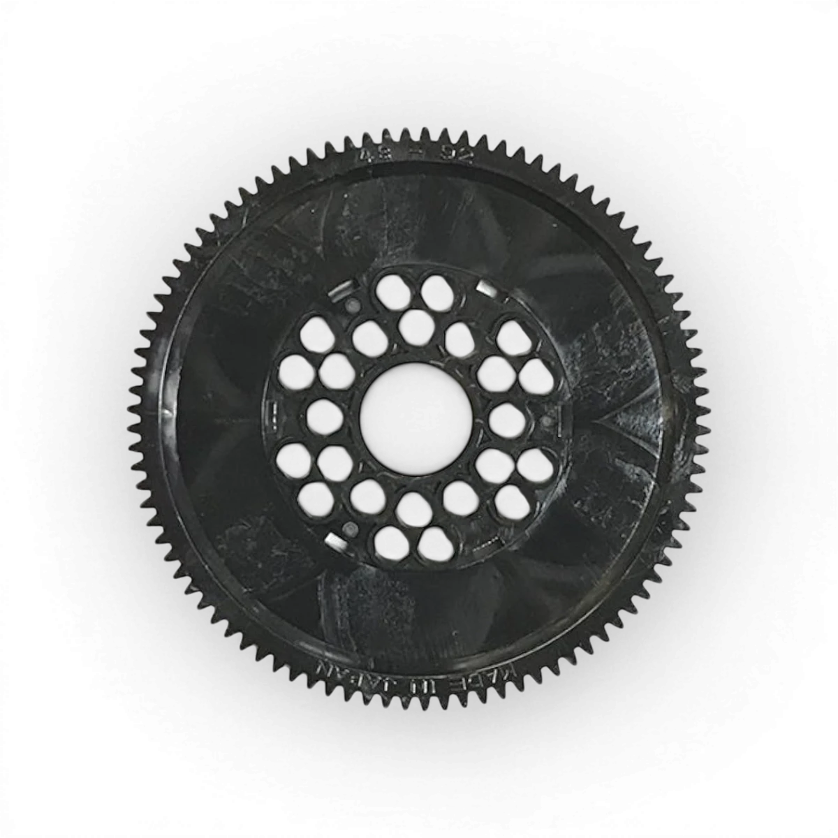 Couronne Topline de 92 dents, 48 dents par pouce, pièce détachée pour vélo, visible avec dents et détails en gros plan