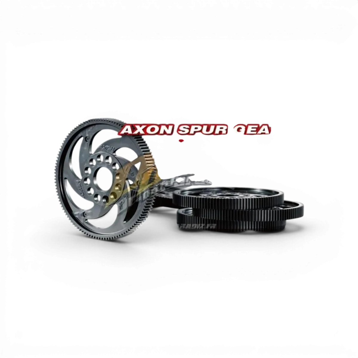 Couronne TCS V2 88 dents 48dp de Team Axon, pièce détachée pour vélo, visible avec ses dents et son design robuste.