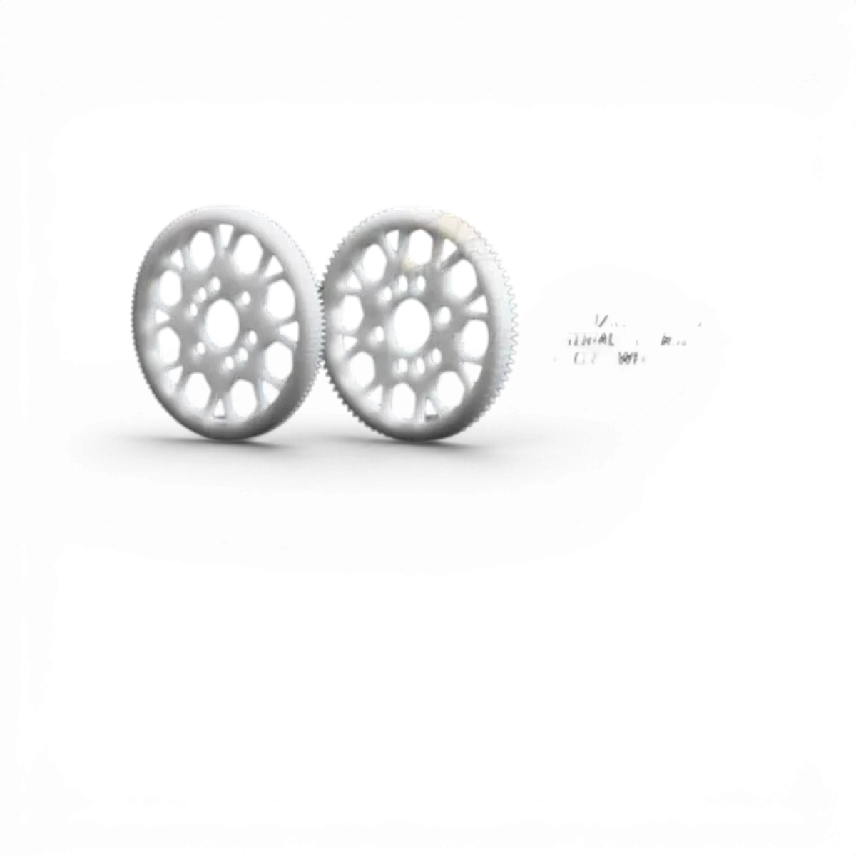 Couronne universelle 1/10 Yeah Racing, 64dp, 110 dents pour voitures RC, pièce de transmission robuste et précise.