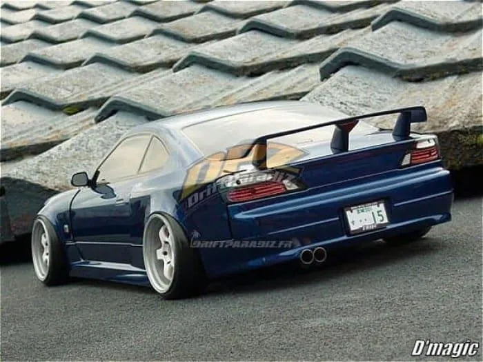 Kit de queue en cristal pour S15 Silvia de D-magic JP, personnalisé avec détails élégants pour modification de voiture.