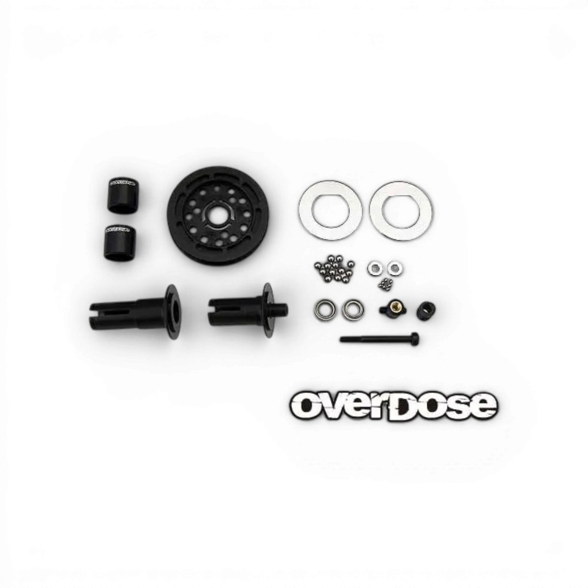 Différentiel à billes pour GALM/Vacula, pièce détachée Overdose, vue détaillée du composant mécanique.