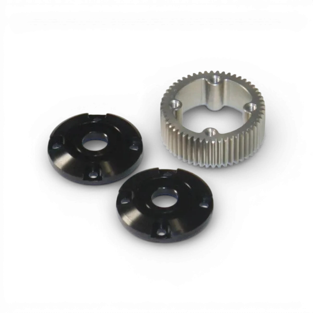 Différentiel C-LSD métal autobloquant RhinoRacing pour véhicules tout-terrain, avec engrenages robustes et conception durable.