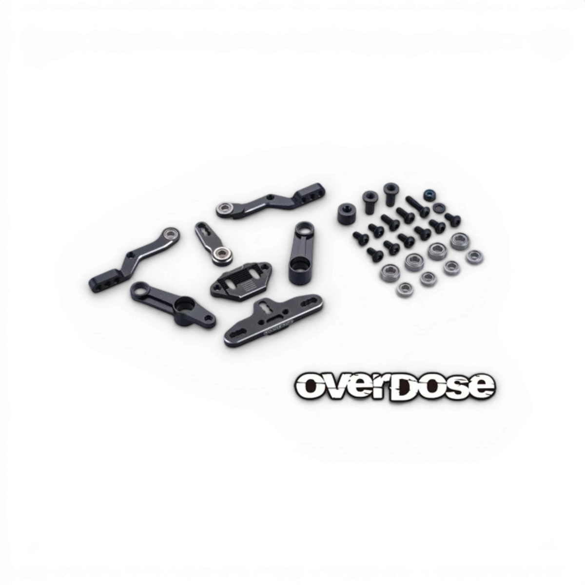 Pièces détachées Overdose, direction ciseaux triple liens Type 2, vue détaillée du composant mécanique.