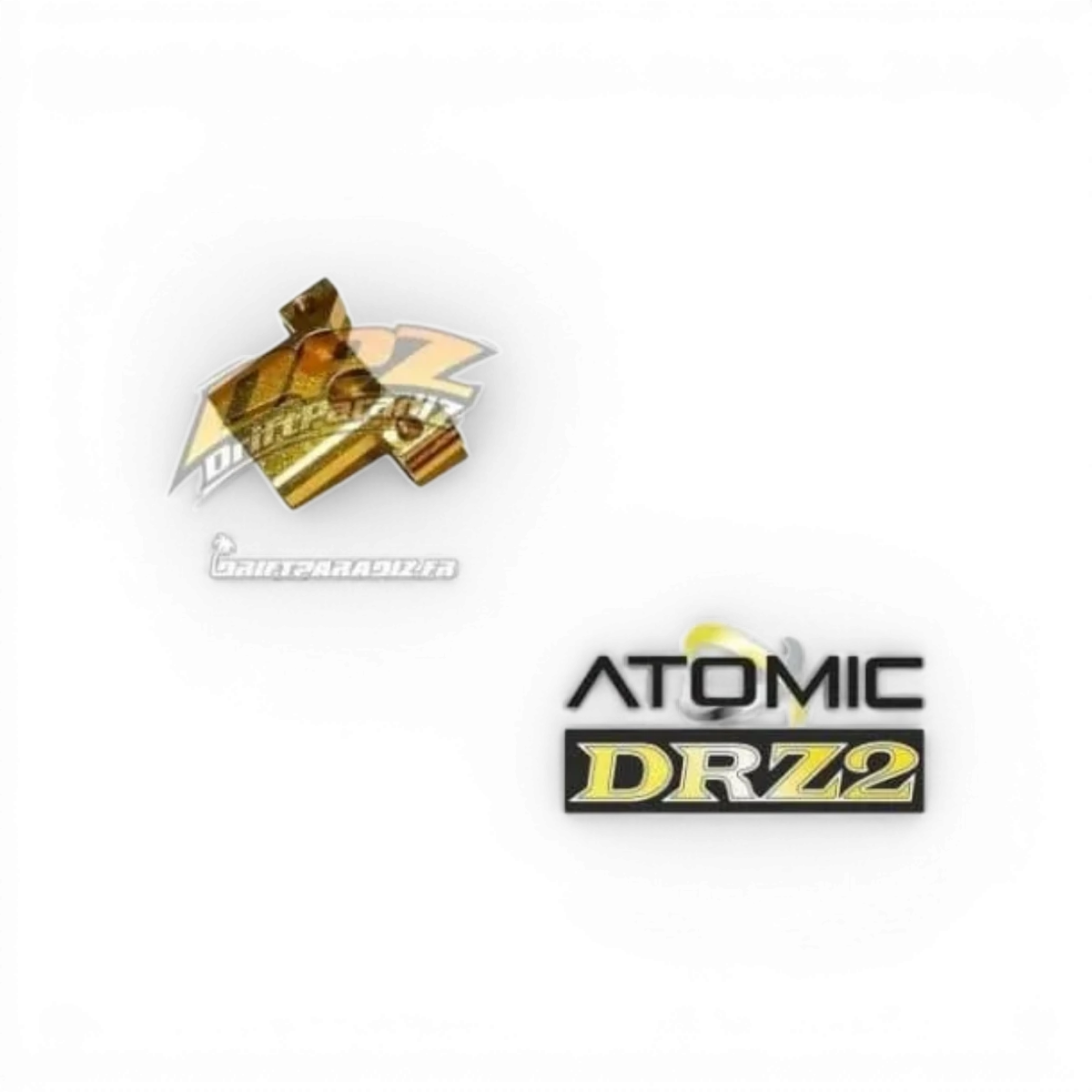 Support en aluminium triangulaire supérieur pour DRZV2, pièce détachée compatible avec Atomic RC Mini.