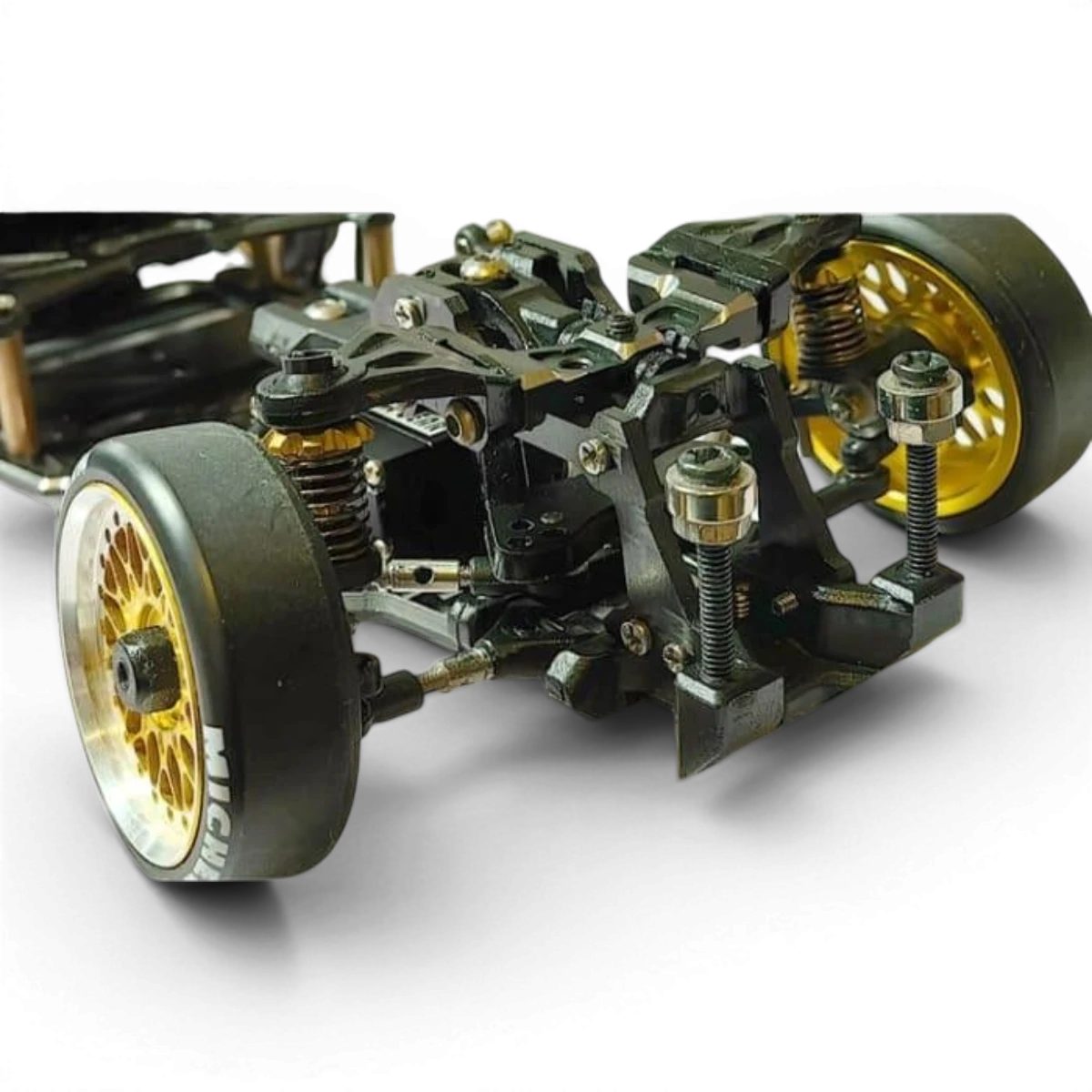 Kit châssis de drift RC DRZV3 RWD de Atomic RC Mini, chassis pour voiture radiocommandée de drifting.