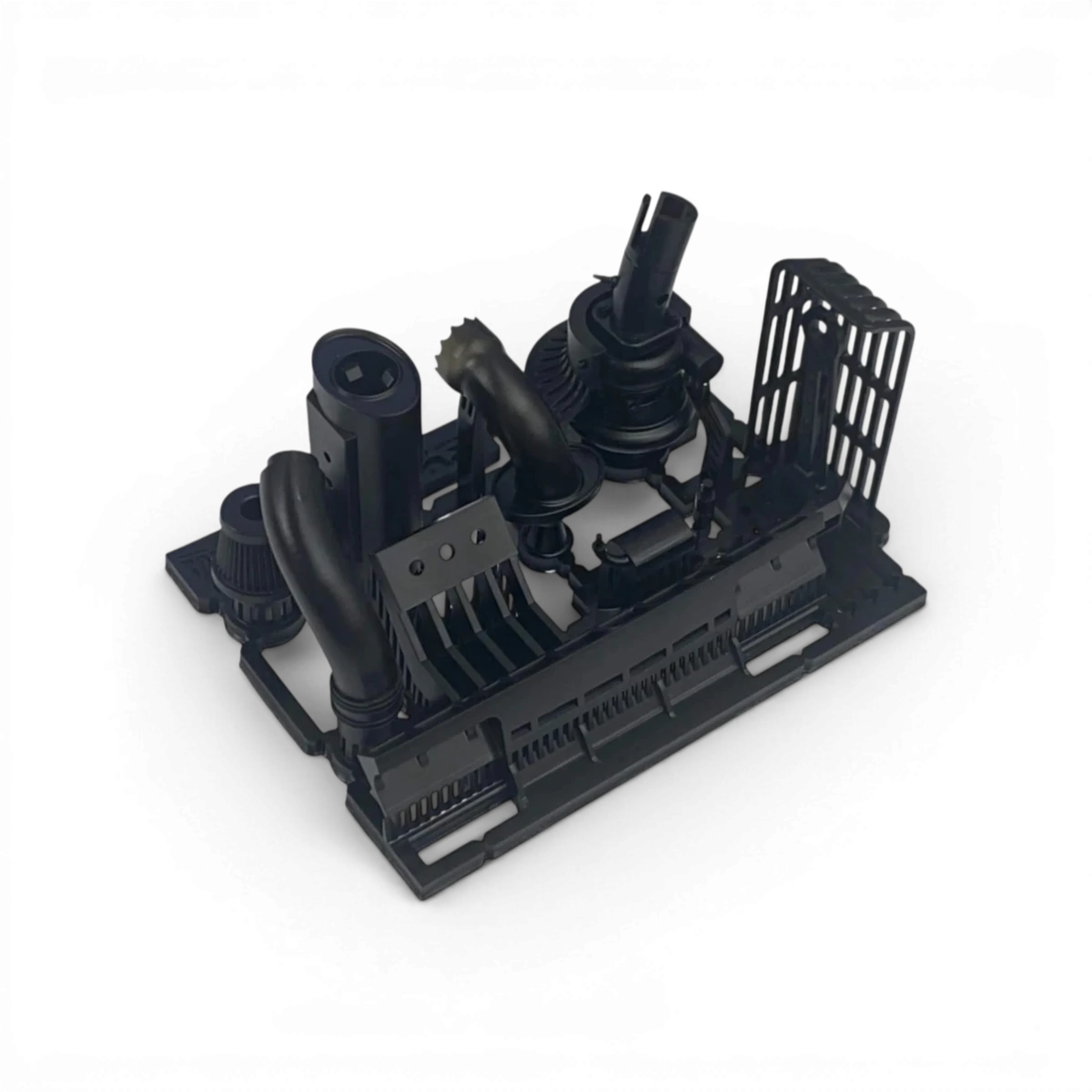Echappement RWB Rotana Pandora RC pour customisation de voiture, finition en acier avec logo gravé et sortie double.
