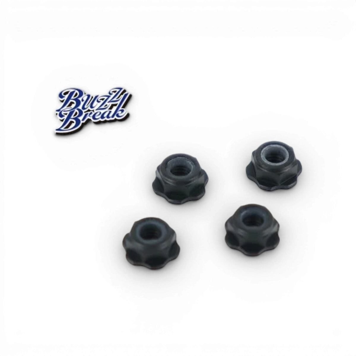 Écrous de roue BuzzBreak BB LOCK NUT, pièce détachée pour fixation de roue, en acier, avec finition résistante.