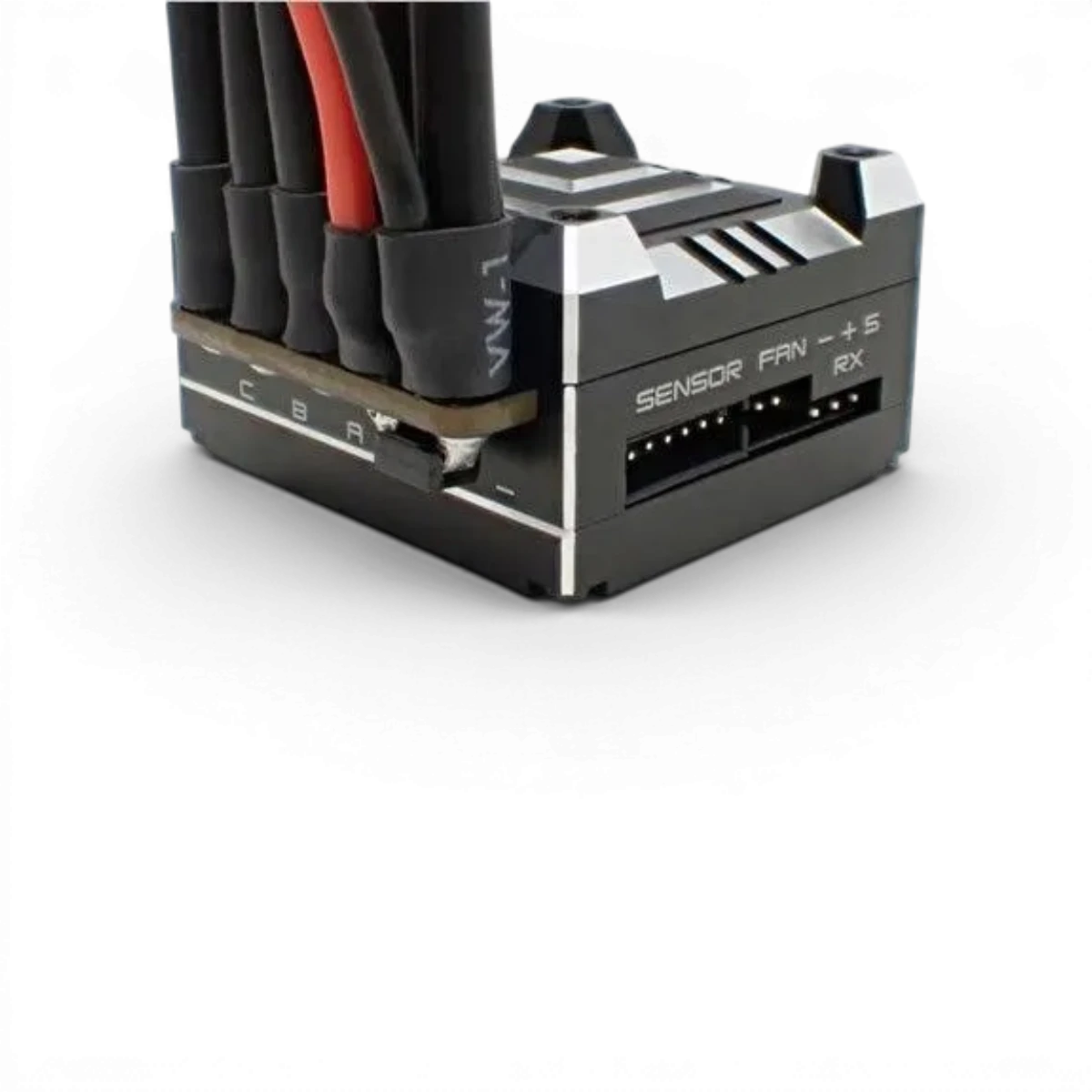 Électronique Esc RAD Noir édition Acuvance, appareil moderne avec écran et boutons, finition noire élégante.