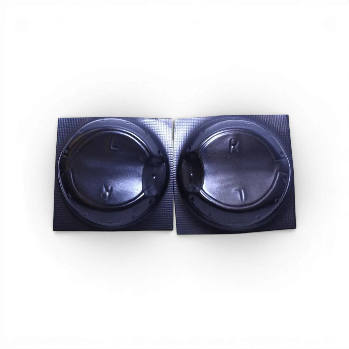 Garde-boue de style Fender 2 de SRC Sideways RC, en plastique noir, pour carrosserie de voiture radiocommandée.