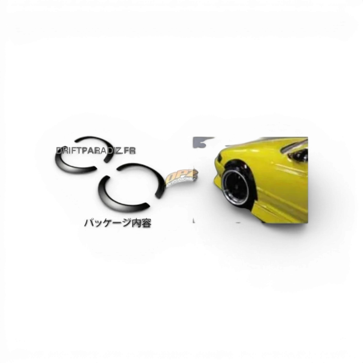 pare-voiture universel Fender URAS 3 mm concave pour carrosseries RC Art, design concave et robuste pour véhicules radiocommandés