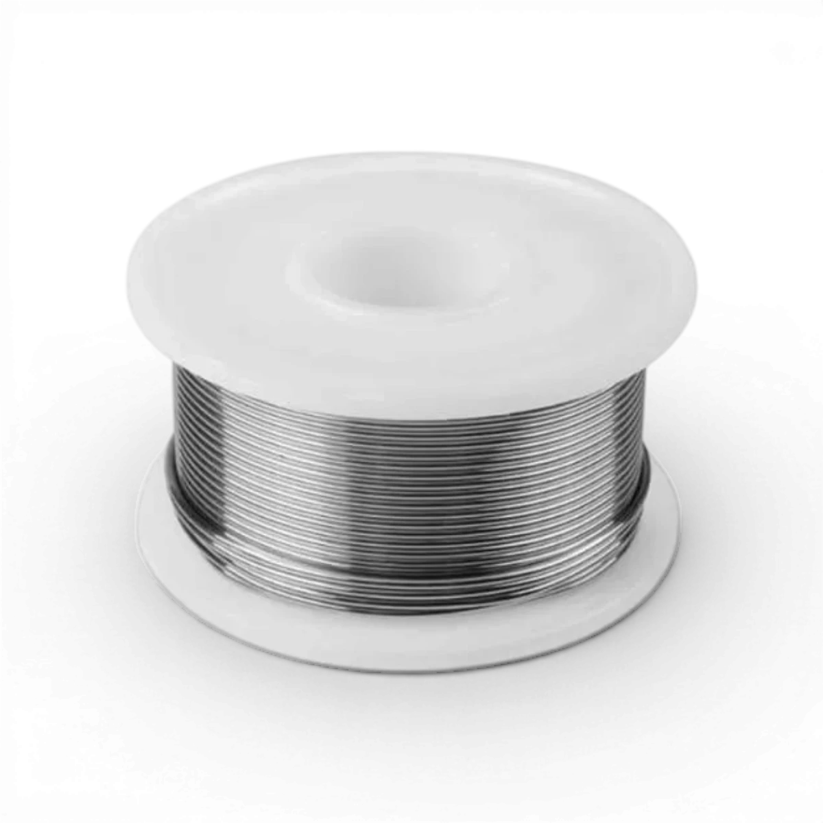 Fil d’étain à souder Corally 63Sn/37Pb, diamètre 1,0 mm, pour soudure électronique, visible en bobine dans l’image.