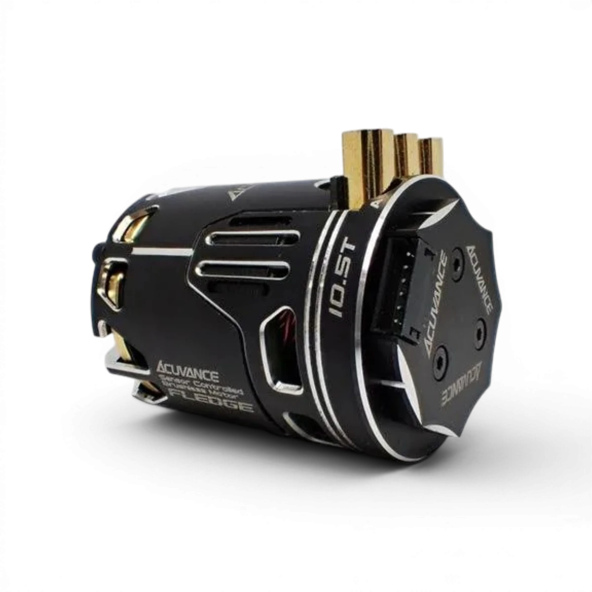Brushless motor Fledge 10.5T bez ventilátoru od Acuvance, elektronická součástka pro rádiem řízená vozidla.