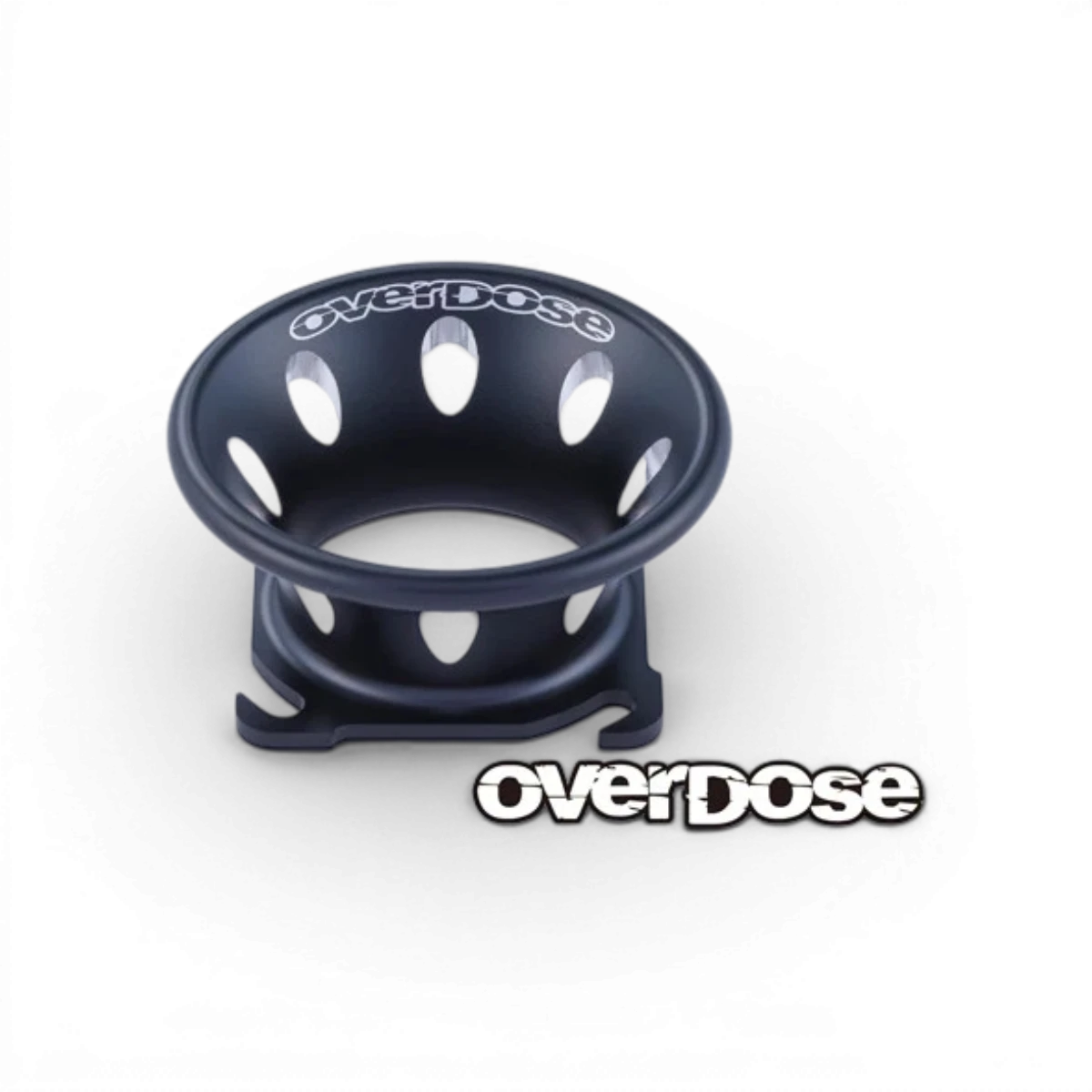 Entonnoir en aluminium pour ventilateur 30x30 mm, pièce détachée Overdose, ajustement précis et durable.