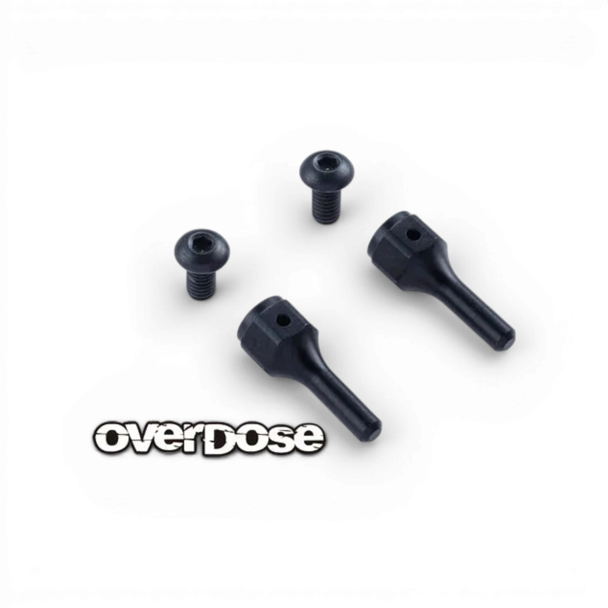 Fusées en aluminium ES Type-2 de la marque Overdose, pièce détachée pour modélisme, vue en gros plan.