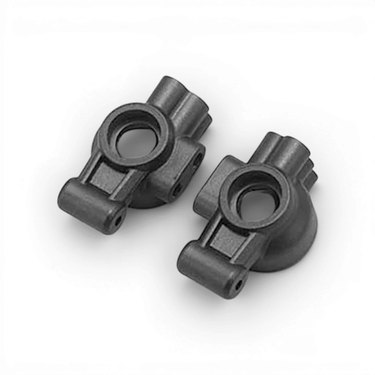 Fusées arrière d'origine pour YD2 et YD2S, pièce détachée pour voiture RC Team Yokomo, en plastique noir avec détails techniques