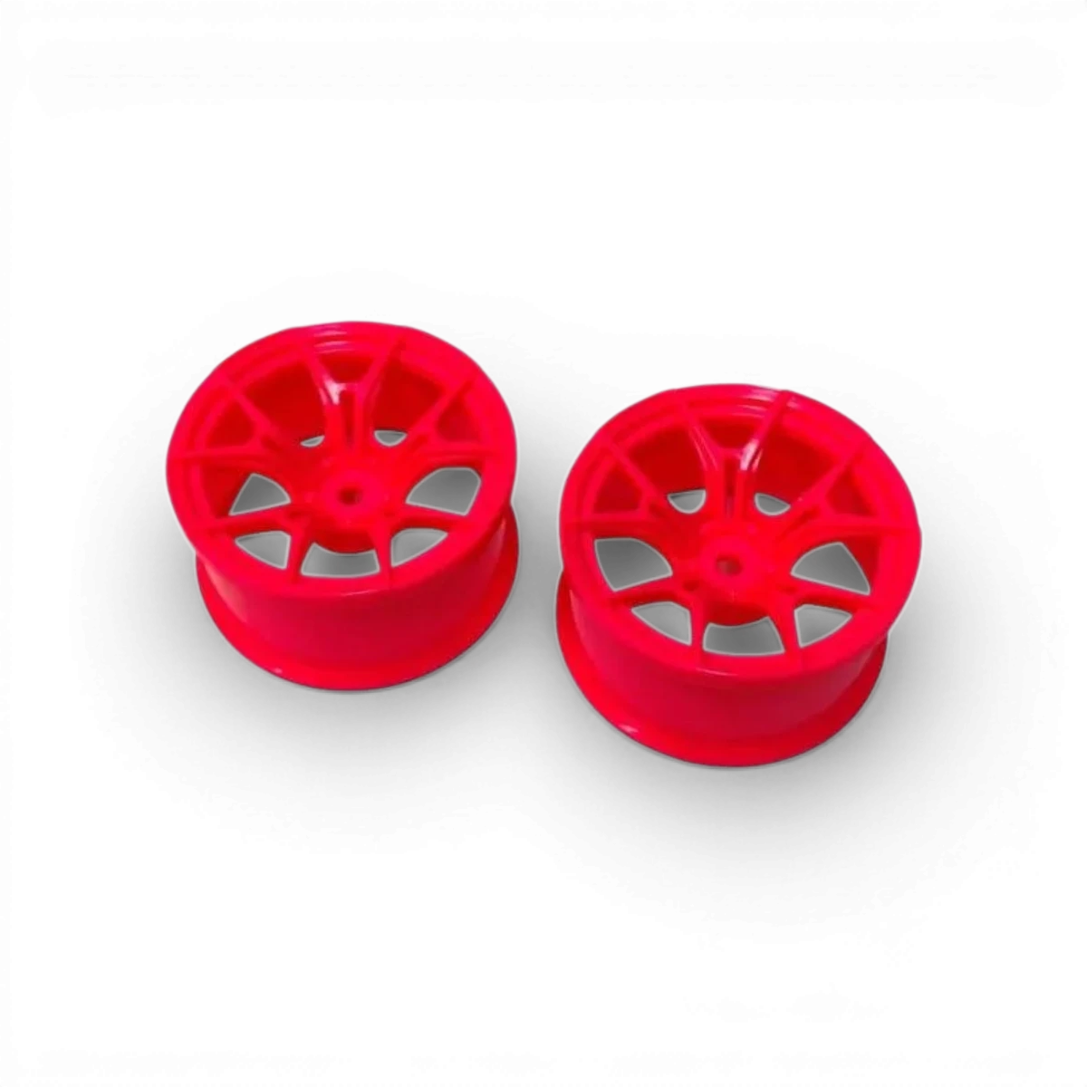 Roues FX Sport Offset 8 Roses de la marque Topline, finition élégante, visibles avec détails de la jante en métal brillant.