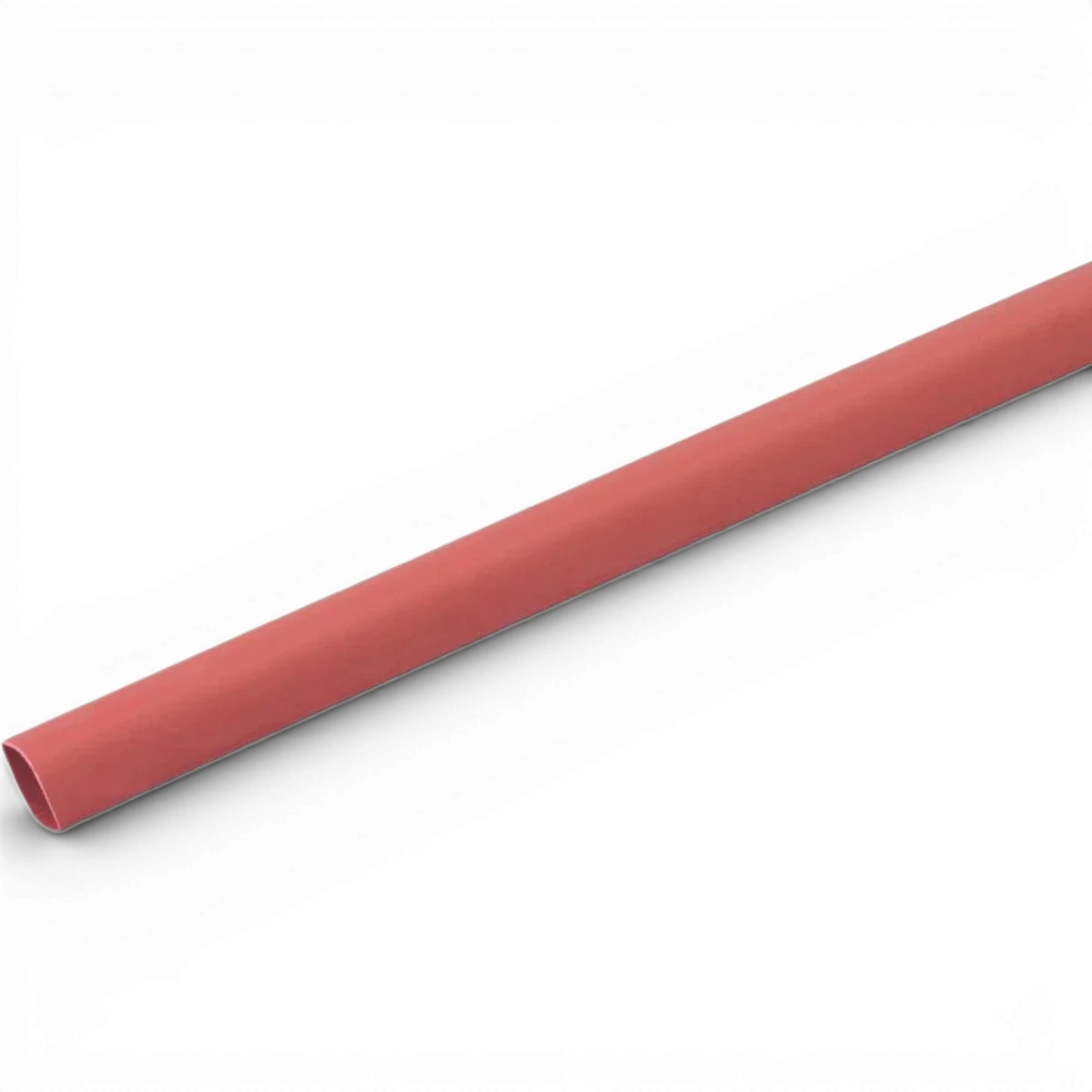 Gaine thermo 5mm rouge de 1 mètre de la marque Beez2b, utilisée pour l'isolation électrique et la protection.