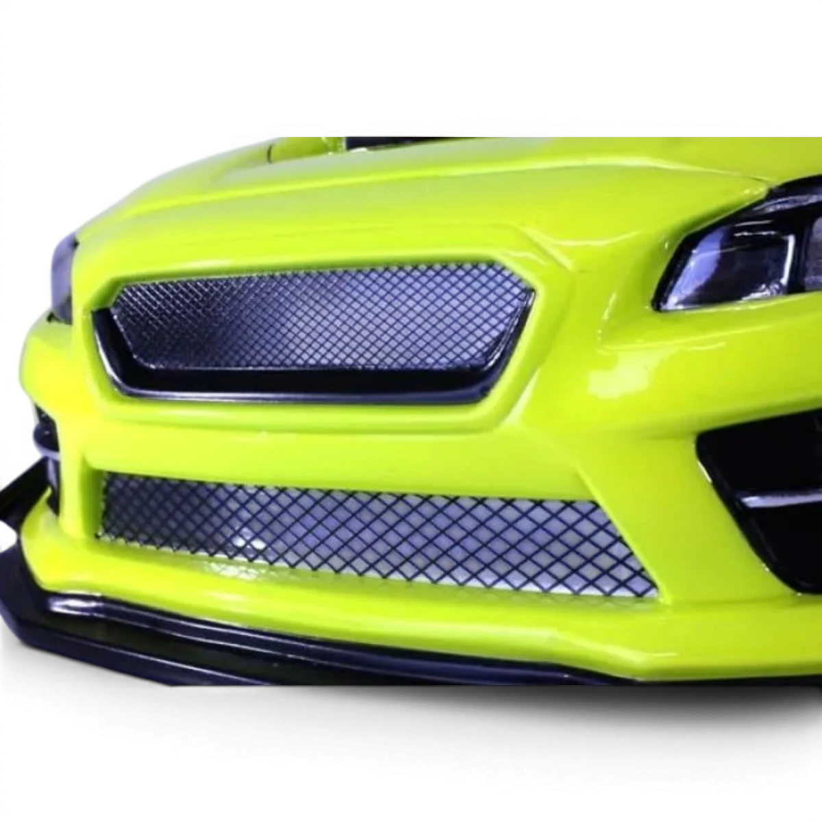 Grille 3D noire Pandora RC, 210x120mm, pour customisation de véhicule radiocommandé, en plastique résistant.