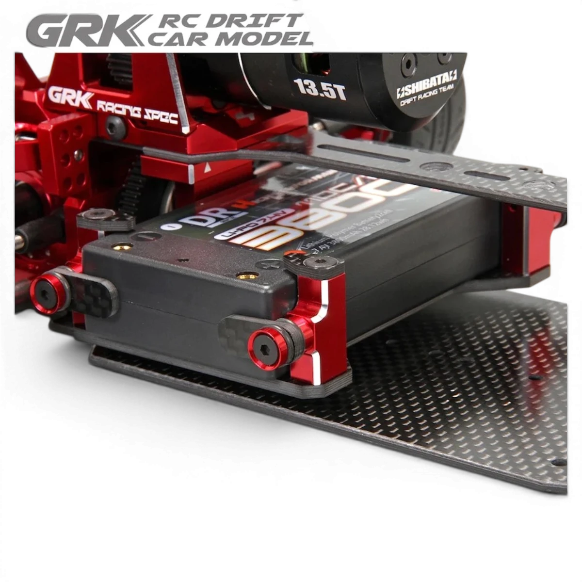 Kit de conversion RC Drift SHIBATA GRK5-R avec pièces de rechange pour voiture RC, compatible avec le modèle GRK5.