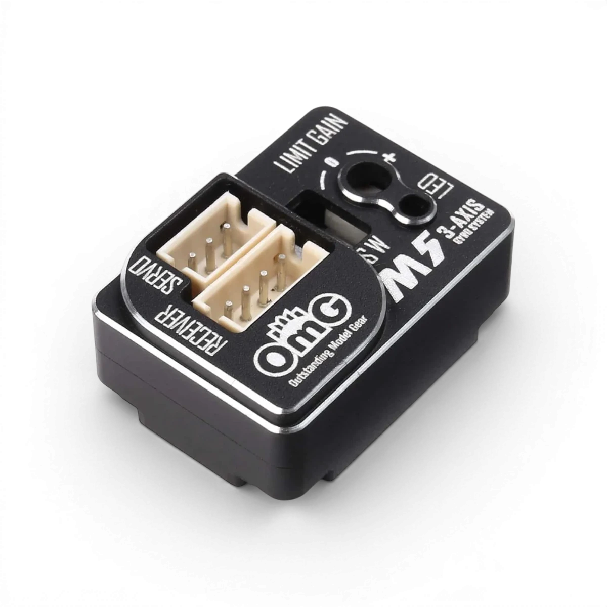 Gyro M5 MiniZ de la marque omg, appareil électronique compact avec écran coloré et contrôles intégrés.