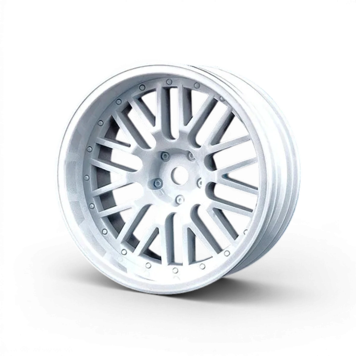Jantes Max Speed Technology 10 rayons, 2 nervures, 8 blanches, pour roues de vélo, vue de face avec détails de la roue.