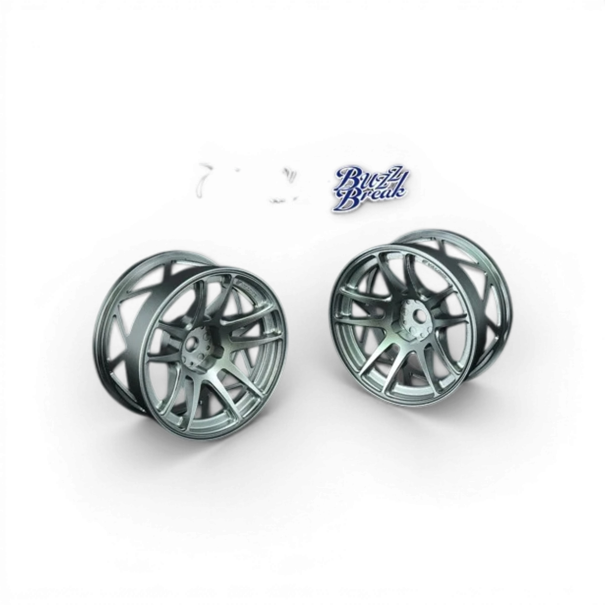 Jantes en aluminium VALINO N820S UL-SPEC gris avec offset de 26 mm, pour roues Overdose, vue de face.