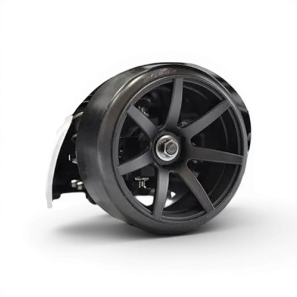Jantes JD7 Offset 8mm blanches de la marque Team Reve D, roues en alliage avec design moderne et finition blanche brillante.
