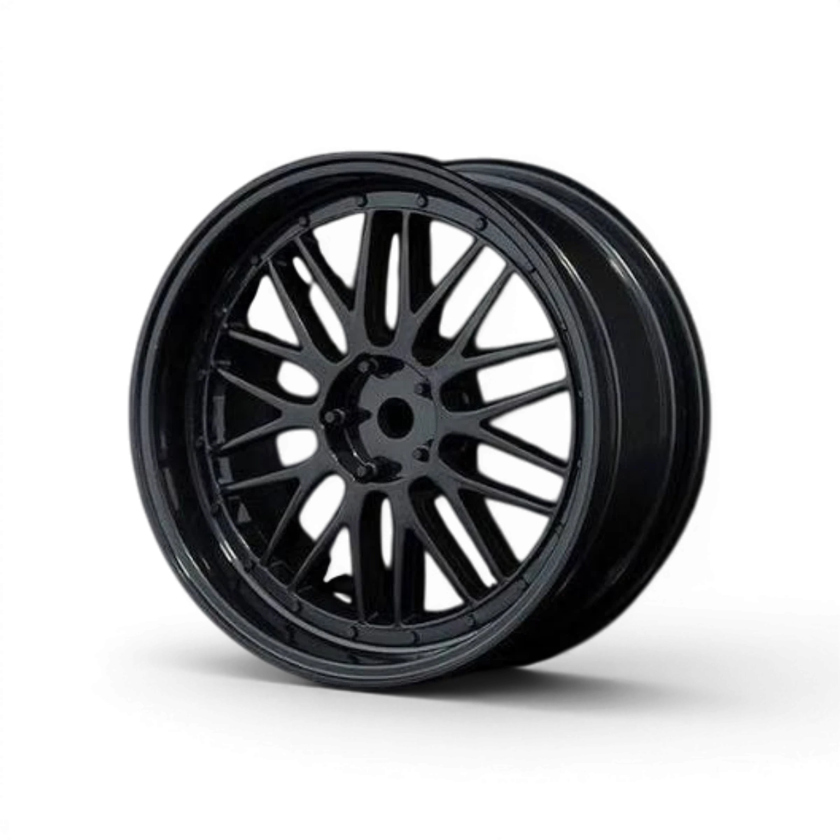 Jantes LM réglables noires de Max Speed Technology, roues sportives avec offset ajustable, design moderne et robuste.
