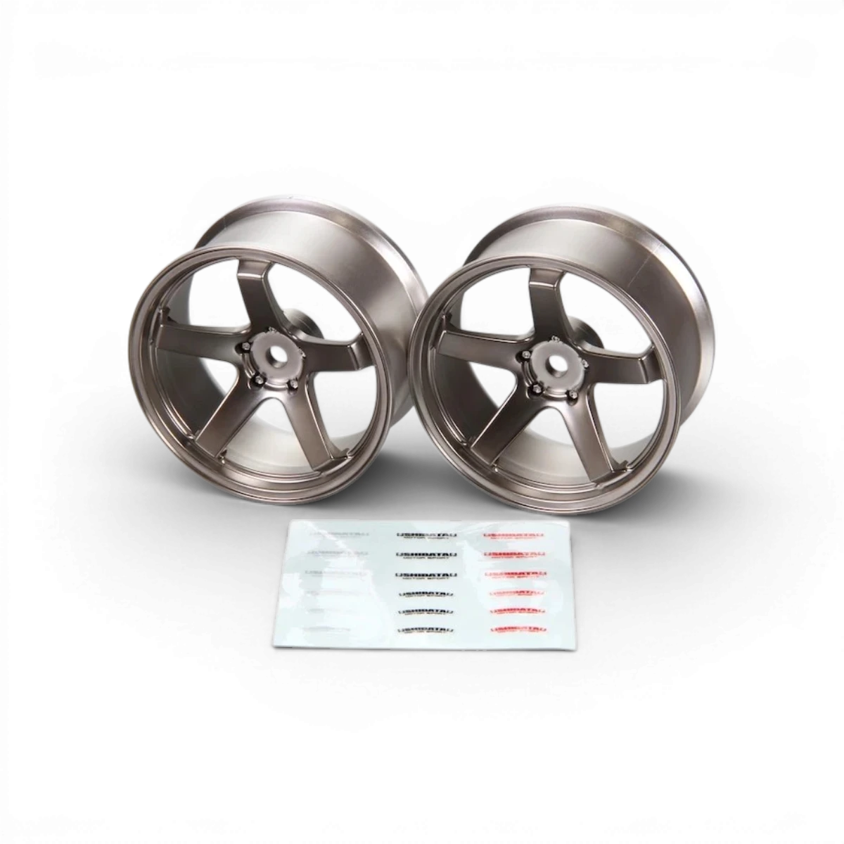 Jantes Shiba Wheel F23 gris titane pour voiture, design moderne et finition élégante, marque SHIBATA, modèle DR-SW05FTS