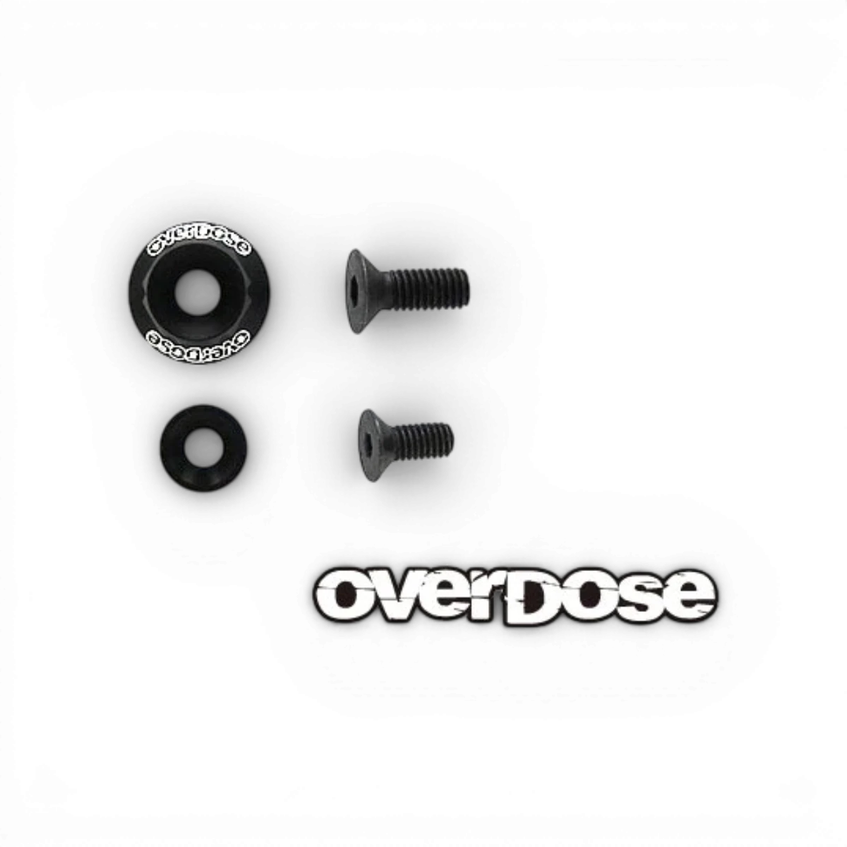 Jeu de rondelles de roue OD Overdose, pièces détachées, visible dans l'image, pour l'entretien de véhicules.