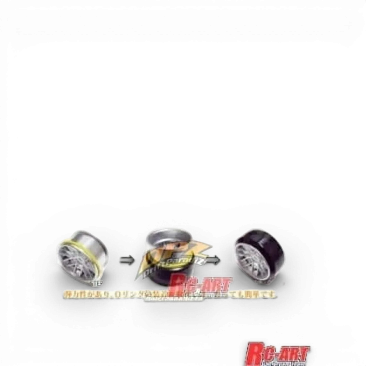 Joints pour maintien de pneus Topline, conçus pour les roues, en plastique noir avec fixation solide, pour une installation sécurisée.