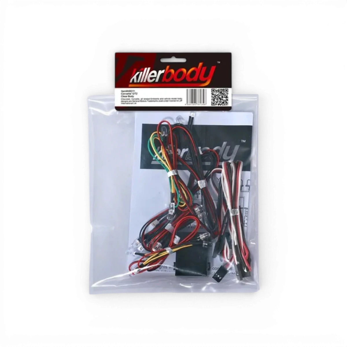 Kit de 12 LED électroniques Killer Body, composants lumineux compacts et colorés pour projets électroniques.