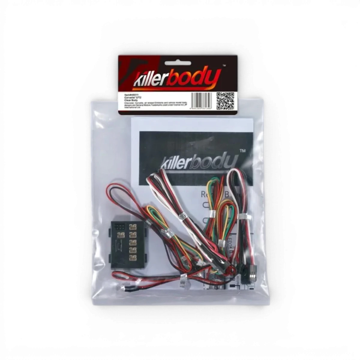 Kit de 8 LED électroniques Killer Body, composants lumineux avec circuit imprimé, pour projets électroniques.