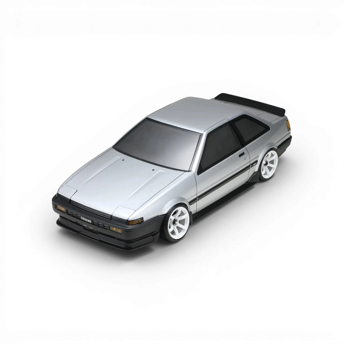 Kit carrosserie aérodynamique Toyota Sprinter AE86 Trueno 2 portes, marque Team Yokomo, pour modification de voiture.