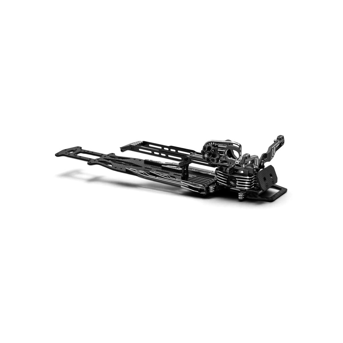 Kit de conversion châssis SV2 RhinoRacing, comprenant pièces pour modification de châssis, visible en détail dans l'image.