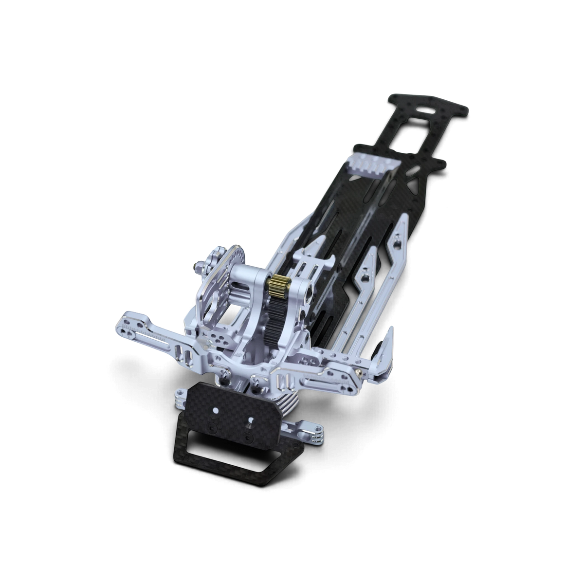 Kit de conversion de châssis SV2 RhinoRacing avec pièces en métal pour améliorer la stabilité et la performance du véhicule.