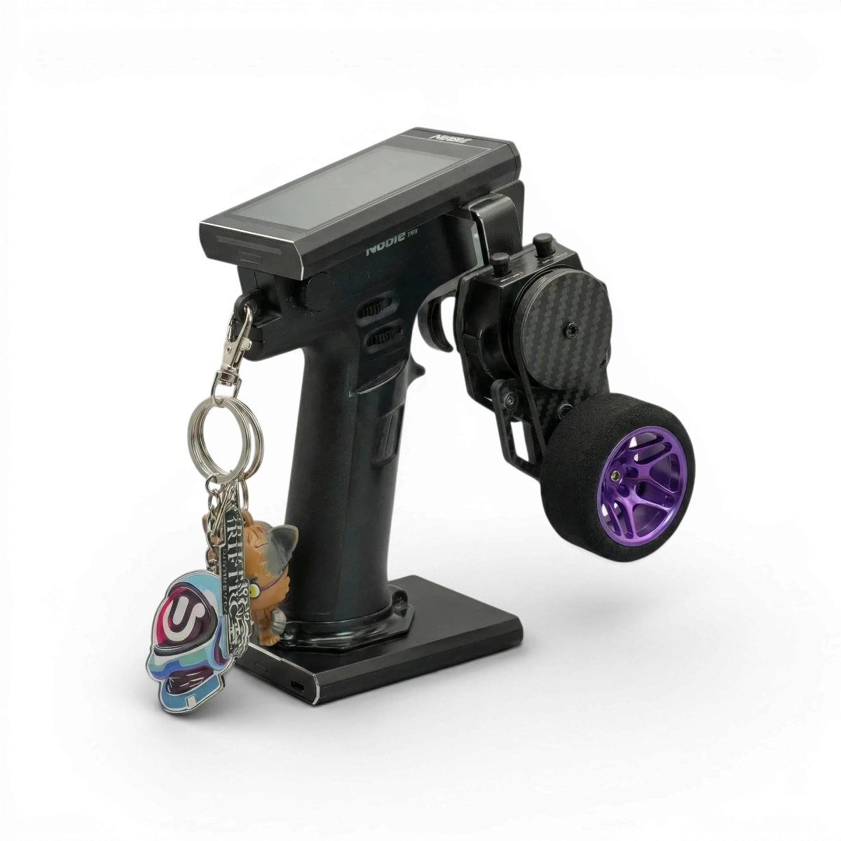 Flysky Noble NB4, Plus and Pro steering conversion kit with KaizenRC components, to improve steering precision.