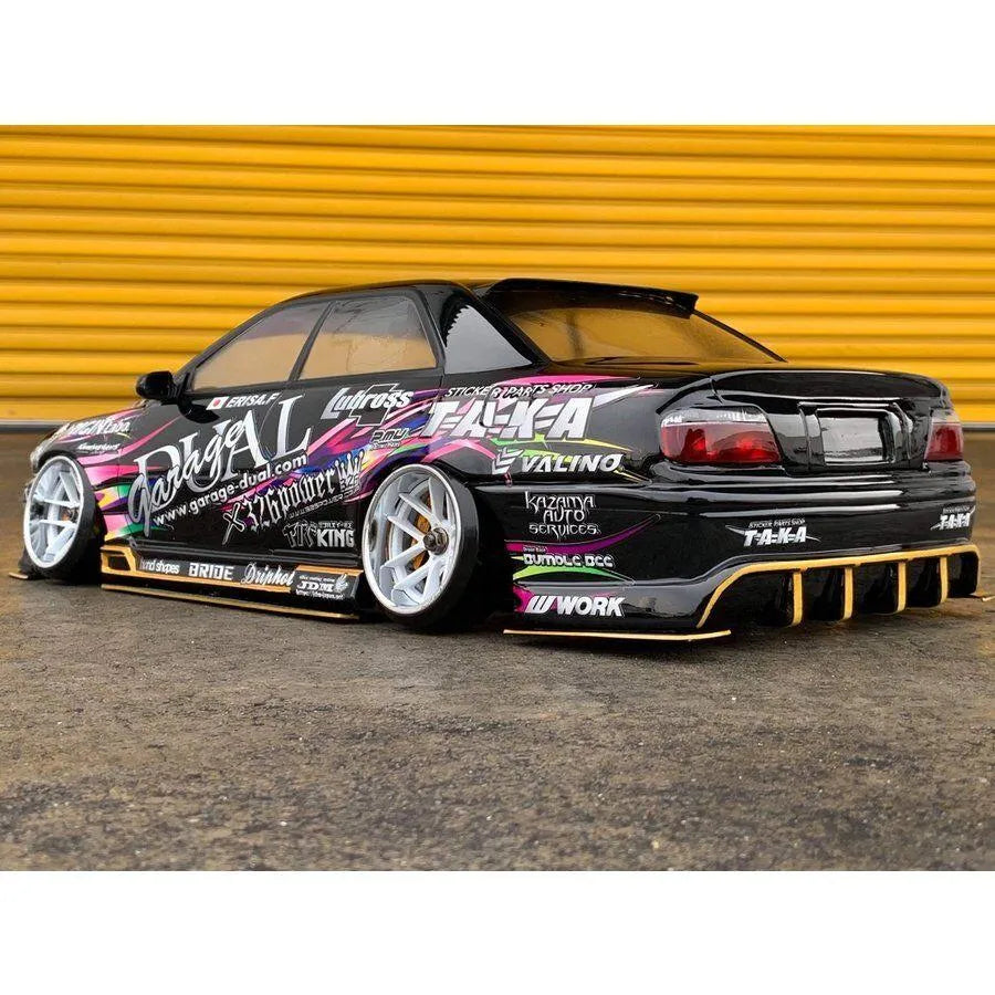 Kit de décoration pour customisation Garage Dual Chaser Fujita, conçu par PS-Taka, avec détails colorés et motifs modernes.