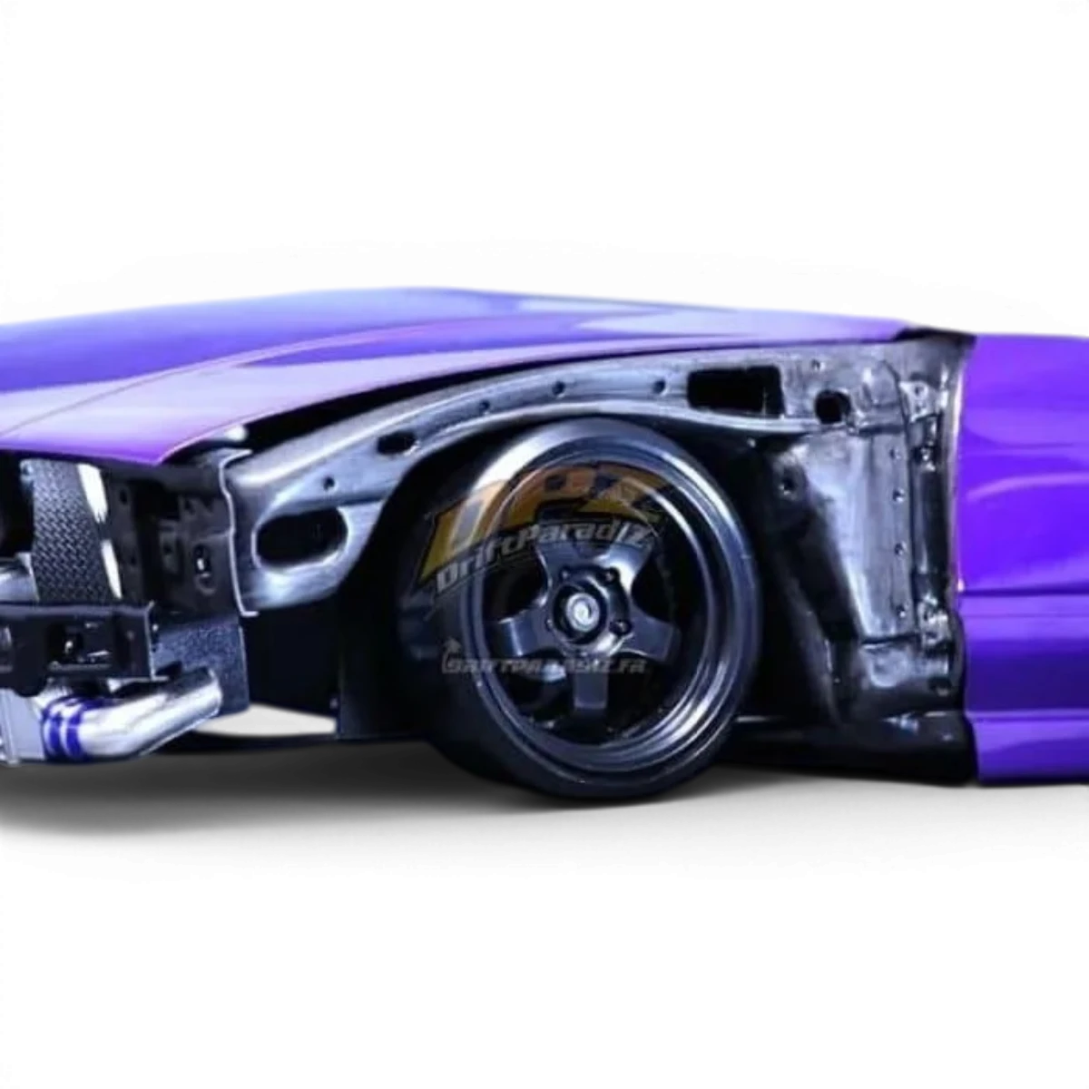Kit intérieur et châssis apparent pour Nissan PS13, carrosserie Pandora RC, composants détaillés pour voiture RC.