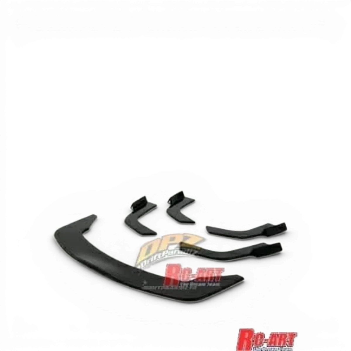 Lames et canards URAS type A pour carrosserie RC Art, composants en plastique pour modélisme RC.