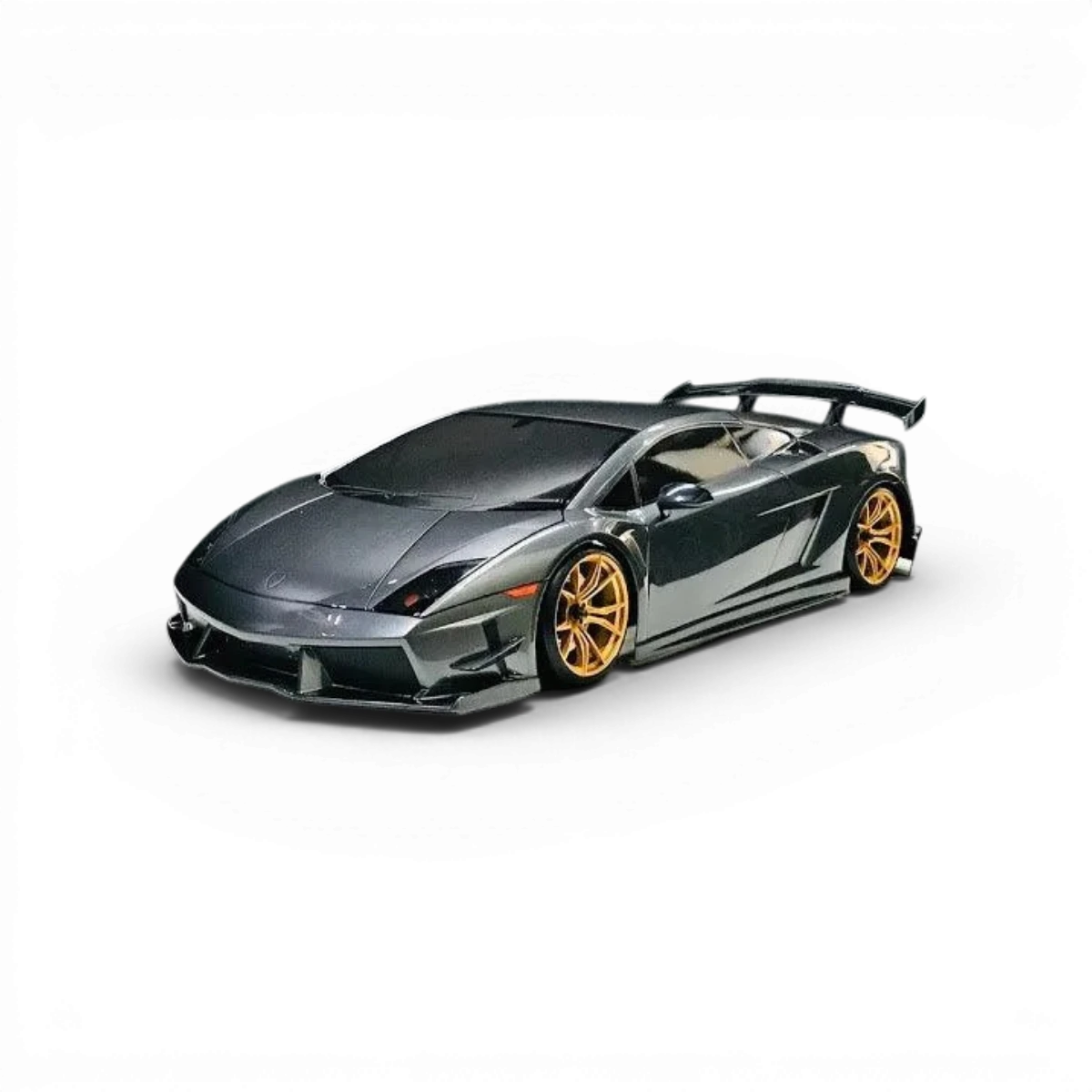 Carrosserie Lamborghini Gallardo LP56 de Max Speed Technology, détail de la finition et design de la voiture miniature.